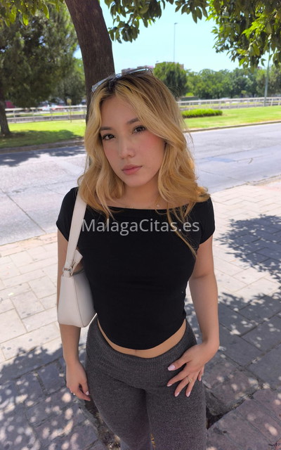 Anahí, una chica rubia especial. 613892755. Citas en MÁLAGA, MÁLAGA. www.malagacitas.es.