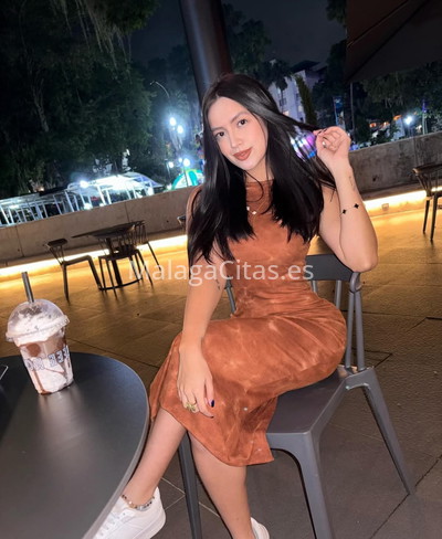 Andrea, jovencita colombiana. 644978859. Citas en MÁLAGA, MÁLAGA. www.malagacitas.es.