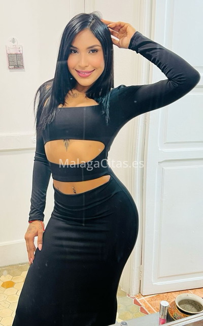Andrea, jovencita colombiana. 684705004. Citas en MÁLAGA, MÁLAGA. www.malagacitas.es.