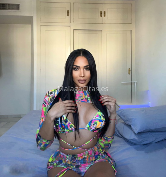 Estefanía Bracamontes, trans venezolana. 614571209. Citas en MÁLAGA, MÁLAGA. www.malagacitas.es.