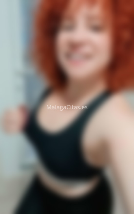 Latina pelirroja en la costa del sol. 671169327. Citas en MÁLAGA, MÁLAGA. www.malagacitas.es.
