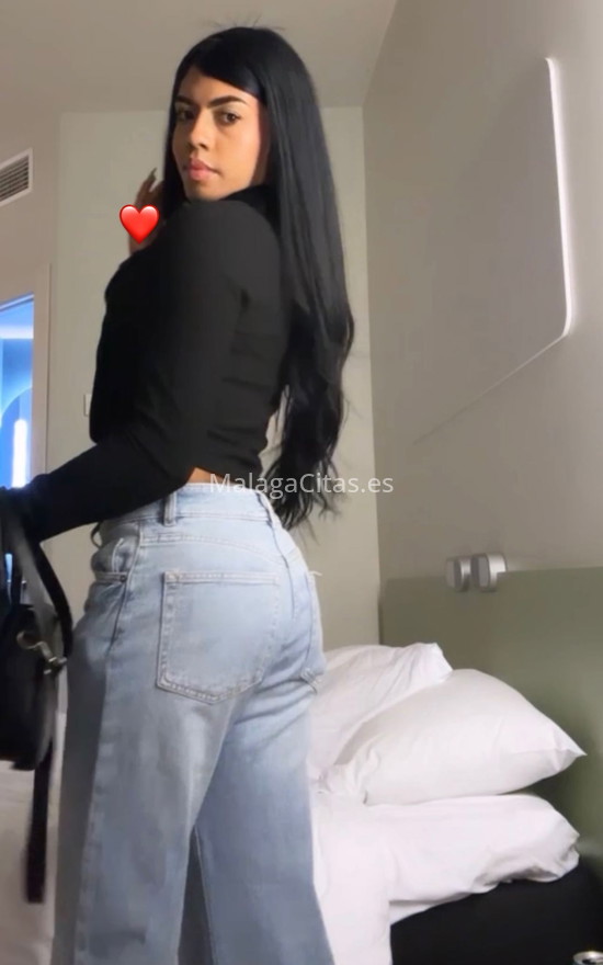 Sara, trans latina recién llegada . 642689061. Citas en MÁLAGA, MÁLAGA. www.malagacitas.es.