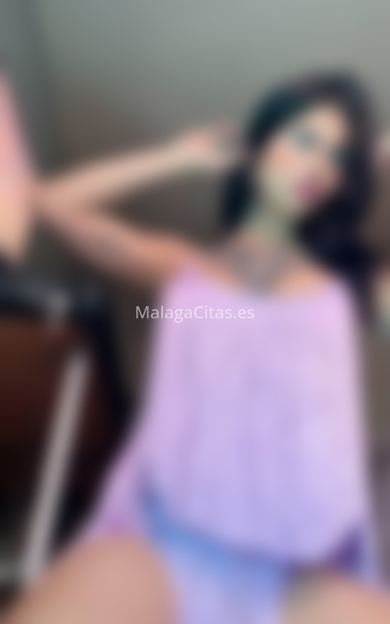 Greey, chica trans encantadora. 613428715. Citas en MÁLAGA, MÁLAGA. www.malagacitas.es.