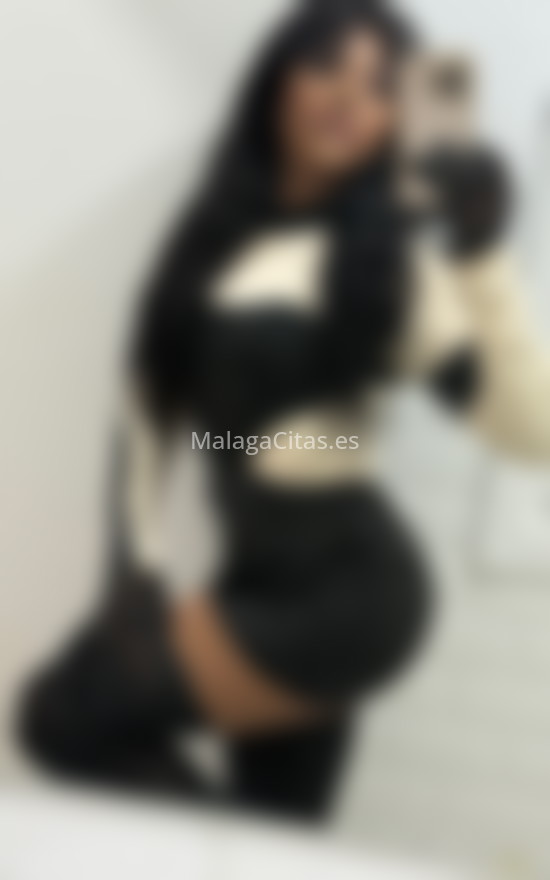 Chica trans, latina amable y cercana. 611201697. Citas en MÁLAGA, MÁLAGA. www.malagacitas.es.