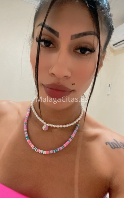 Juliana brasileira, trans muy alegre. 674570391. Citas en MÁLAGA, MÁLAGA. www.malagacitas.es.