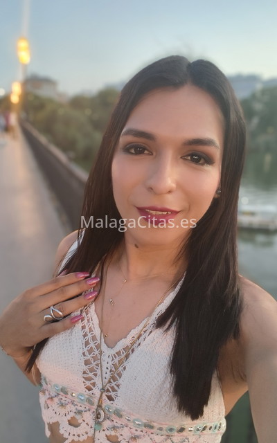 Evelyn, trans dulce. 614690684. Citas en MÁLAGA, MÁLAGA. www.malagacitas.es.