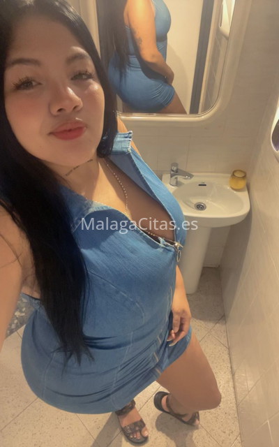 Samanta, chica curvy. 604369074. Citas en MÁLAGA, MÁLAGA. www.malagacitas.es.
